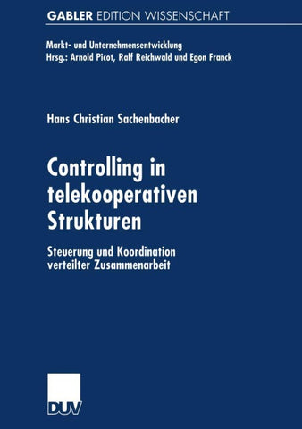 Controlling in telekooperativen Strukturen