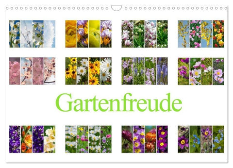 Gartenfreude (Wandkalender 2027 DIN A3 quer), CALVENDO Monatskalender