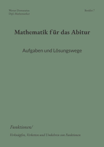 Mathematik für das Abitur