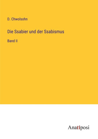Die Ssabier und der Ssabismus