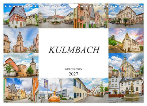 Kulmbach Impressionen (Wandkalender 2027 DIN A4 quer), CALVENDO Monatskalender