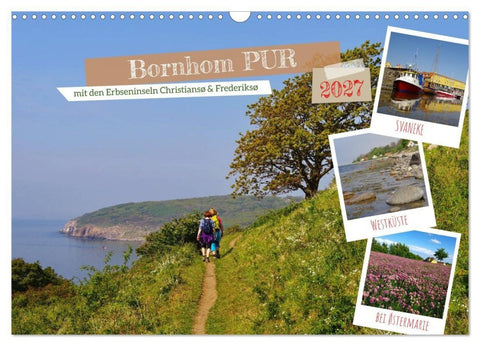 Bornholm Pur (Wandkalender 2027 DIN A3 quer), CALVENDO Monatskalender