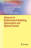 Advances in Mathematical Modeling, Optimization and Optimal Control