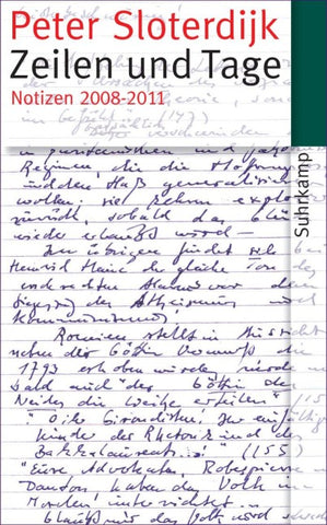Zeilen und Tage - Notizen 2008–2011 (Datierte Notizen 1)