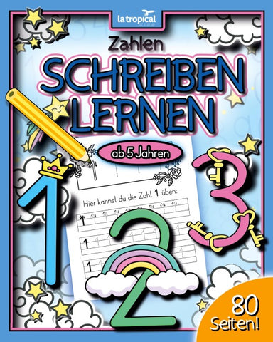 Zahlen schreiben lernen ab 5 Jahren