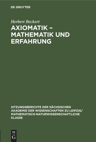 Axiomatik – Mathematik und Erfahrung