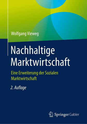 Nachhaltige Marktwirtschaft