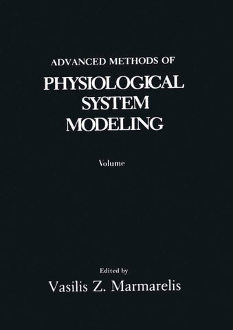 Advanced Methods of Physiological System Modeling