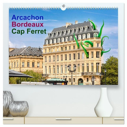 Arcachon Bordeaux Cap Ferret (hochwertiger Premium Wandkalender 2027 DIN A2 quer), Kunstdruck in Hochglanz