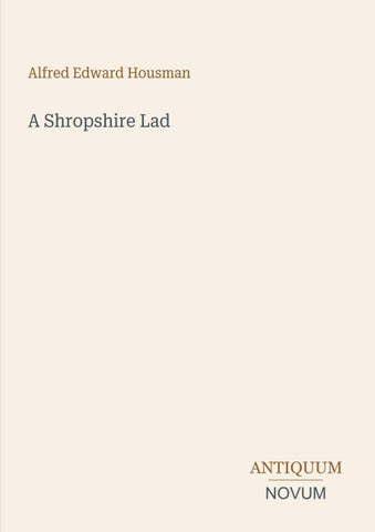 A Shropshire Lad