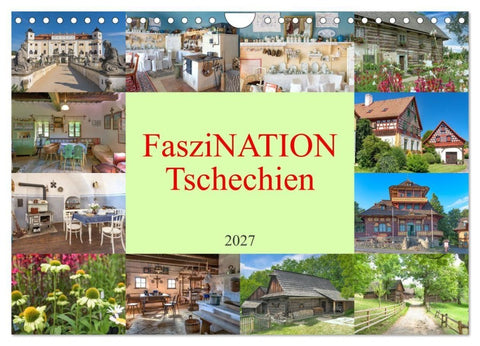 Faszination Tschechien (Wandkalender 2027 DIN A4 quer), CALVENDO Monatskalender