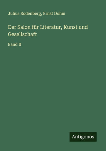Der Salon für Literatur, Kunst und Gesellschaft