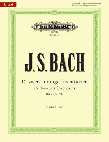 15 zweistimmige Inventionen