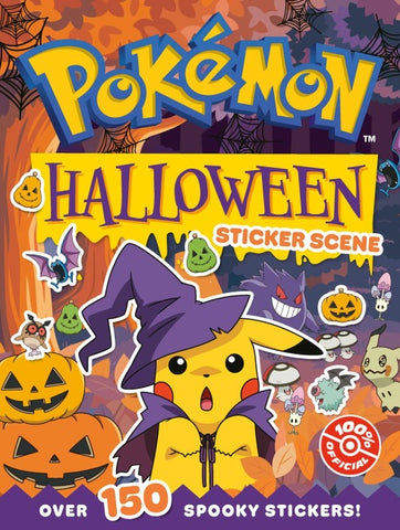 POKMON HALLOWEEN STICKER PB