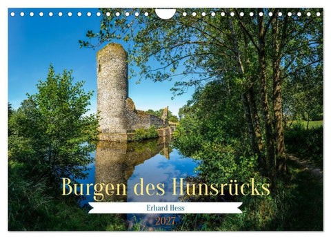 Burgen des Hunsrücks (Wandkalender 2027 DIN A4 quer), CALVENDO Monatskalender