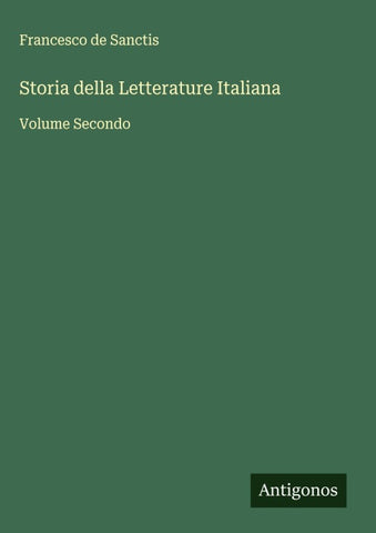 Storia della Letterature Italiana