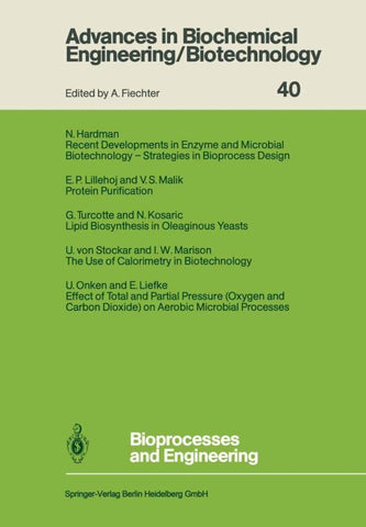 Bioprocesses and Engineering