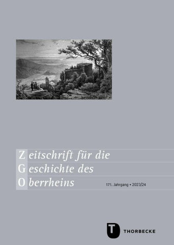 Zeitschrift für die Geschichte des Oberrheins