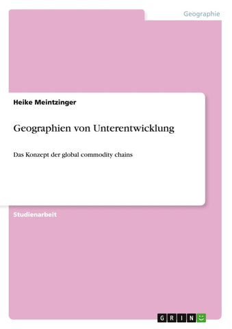 Geographien von Unterentwicklung