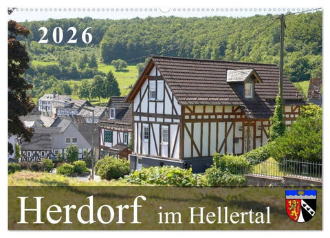 Herdorf im Hellertal (Wandkalender 2027 DIN A2 quer), CALVENDO Monatskalender