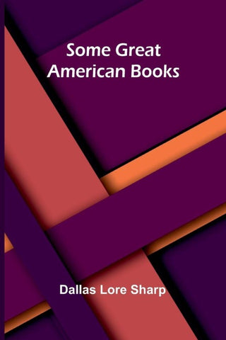 Some great American books