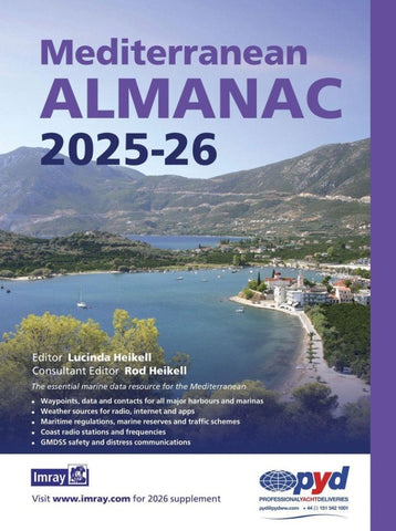 Mediterranean Almanac 2025/26, Imray