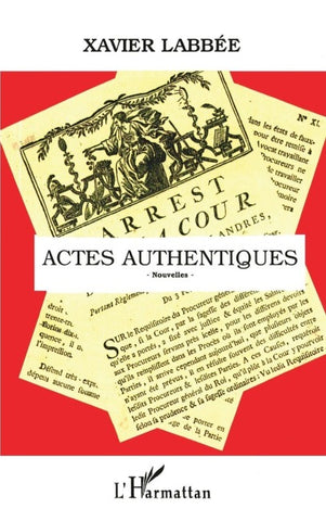 ACTES AUTHENTIQUES