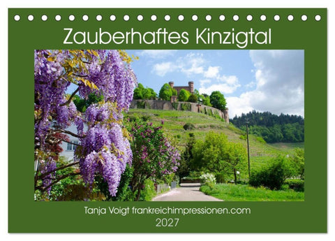Zauberhaftes Kinzigtal (Tischkalender 2027 DIN A5 quer), CALVENDO Monatskalender