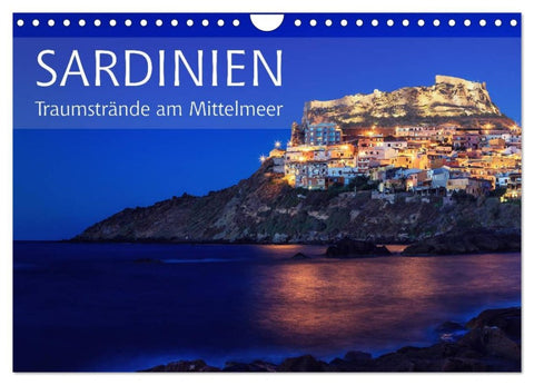 Sardinien - Traumstrände am Mittelmeer (Wandkalender 2026 DIN A4 quer), CALVENDO Monatskalender