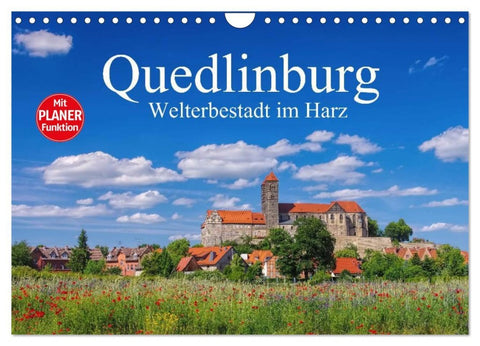 Quedlinburg - Welterbestadt im Harz (Wandkalender 2026 DIN A4 quer), CALVENDO Monatskalender