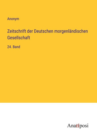Zeitschrift der Deutschen morgenländischen Gesellschaft