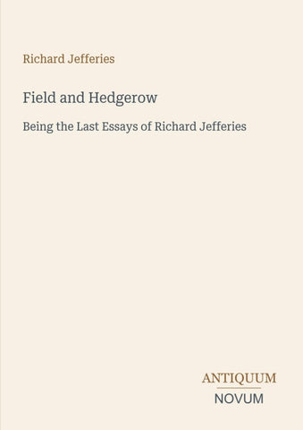 Field and Hedgerow