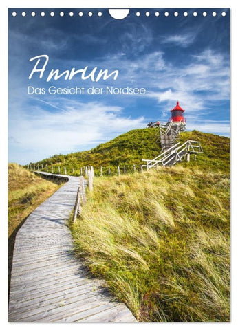 Amrum - Das Gesicht der Nordsee (Wandkalender 2026 DIN A4 hoch), CALVENDO Monatskalender