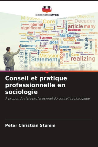Conseil et pratique professionnelle en sociologie