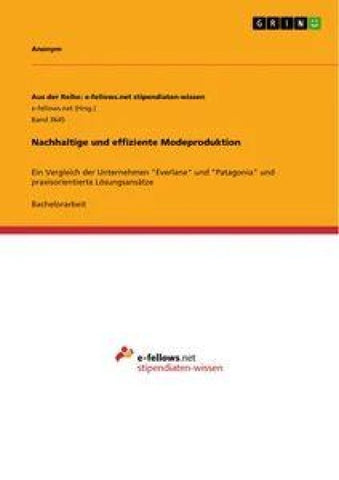 Nachhaltige und effiziente Modeproduktion