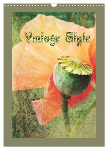 Vintage Style (Wandkalender 2026 DIN A3 hoch), CALVENDO Monatskalender