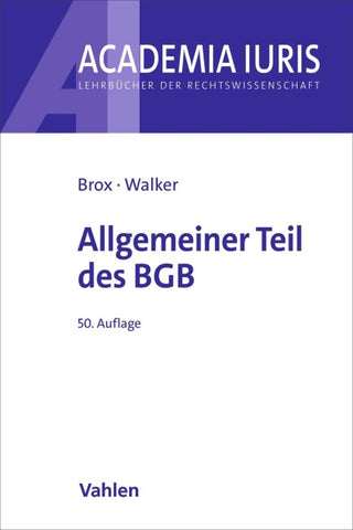 Allgemeiner Teil des BGB