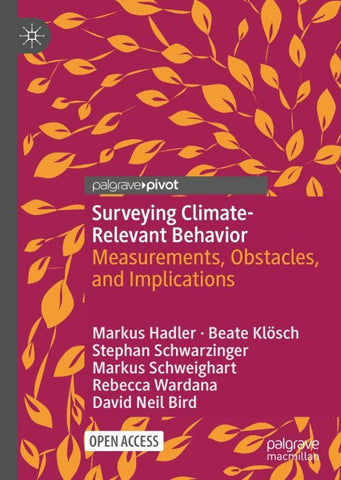 Surveying Climate-Relevant Behavior