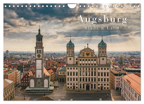 Augsburg - Stadt und Land (Wandkalender 2026 DIN A4 quer), CALVENDO Monatskalender