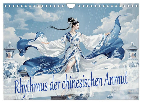 Rhythmus der chinesischen Anmut (Wandkalender 2027 DIN A4 quer), CALVENDO Monatskalender