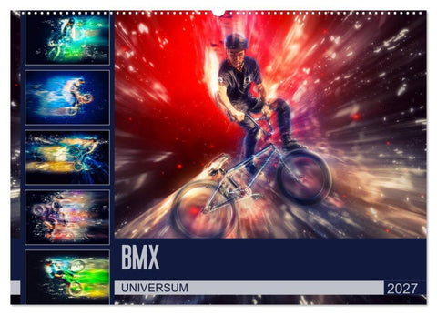 BMX Universum (Wandkalender 2027 DIN A2 quer), CALVENDO Monatskalender