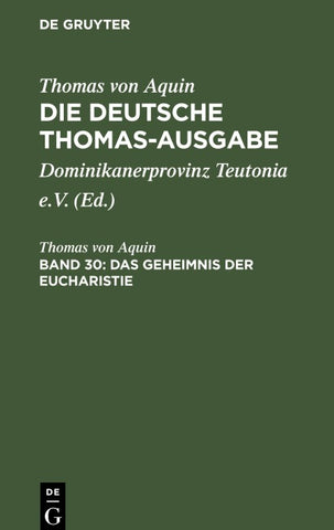 Das Geheimnis der Eucharistie
