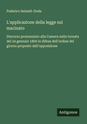 L'applicazione della legge sul macinato