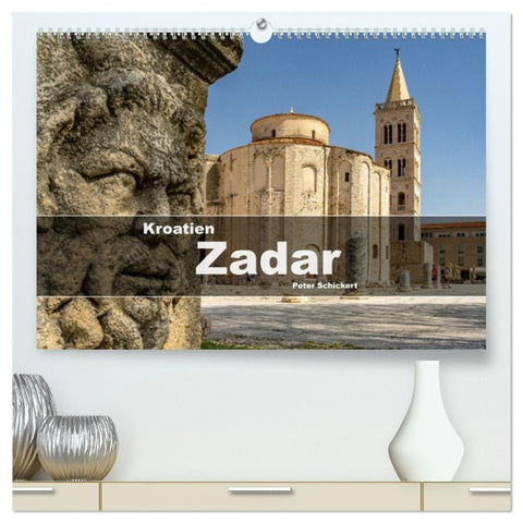 Kroatien - Zadar (hochwertiger Premium Wandkalender 2027 DIN A2 quer), Kunstdruck in Hochglanz