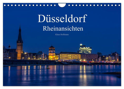 Düsseldorf - Rheinansichten (Wandkalender 2026 DIN A4 quer), CALVENDO Monatskalender