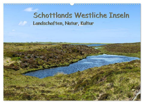 Schottlands Westliche Inseln (Wandkalender 2027 DIN A2 quer), CALVENDO Monatskalender