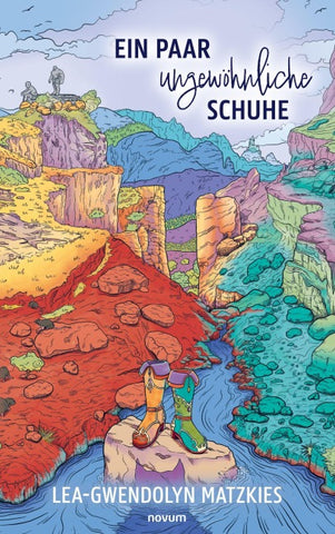 Ein Paar ungewöhnliche Schuhe