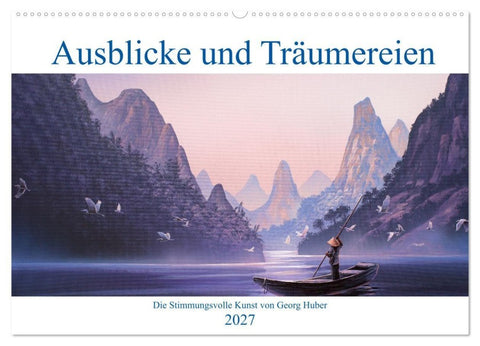 Paradise, Ausblicke und Träumereien (Wandkalender 2027 DIN A2 quer), CALVENDO Monatskalender