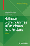 Methods of Geometric Analysis in Extension and Trace Problems