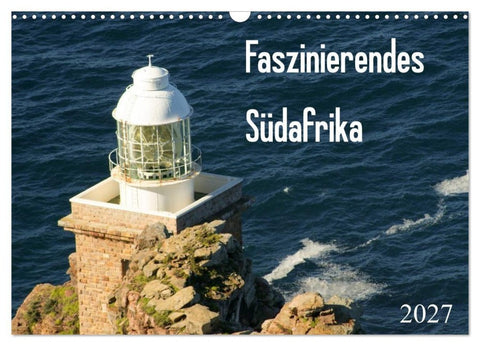 Faszinierendes Südafrika (Wandkalender 2027 DIN A3 quer), CALVENDO Monatskalender